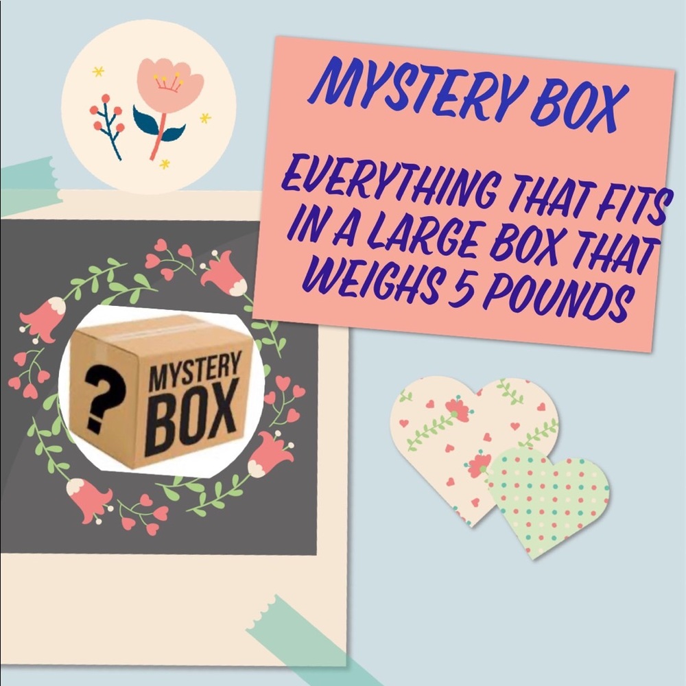 MYSTERY BOX! you can choose the size.